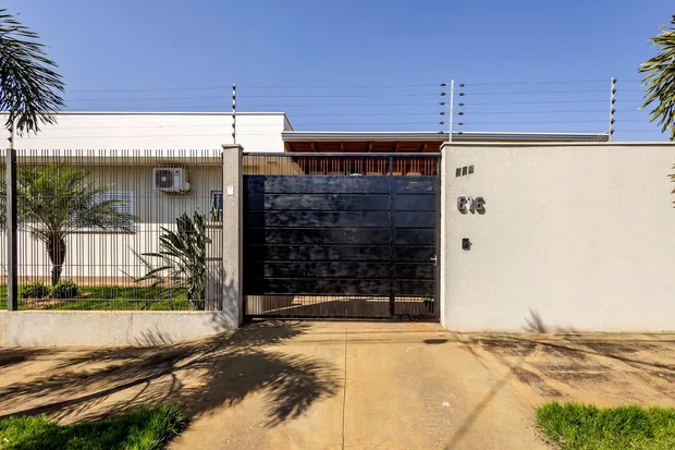Entrada privada da casa
